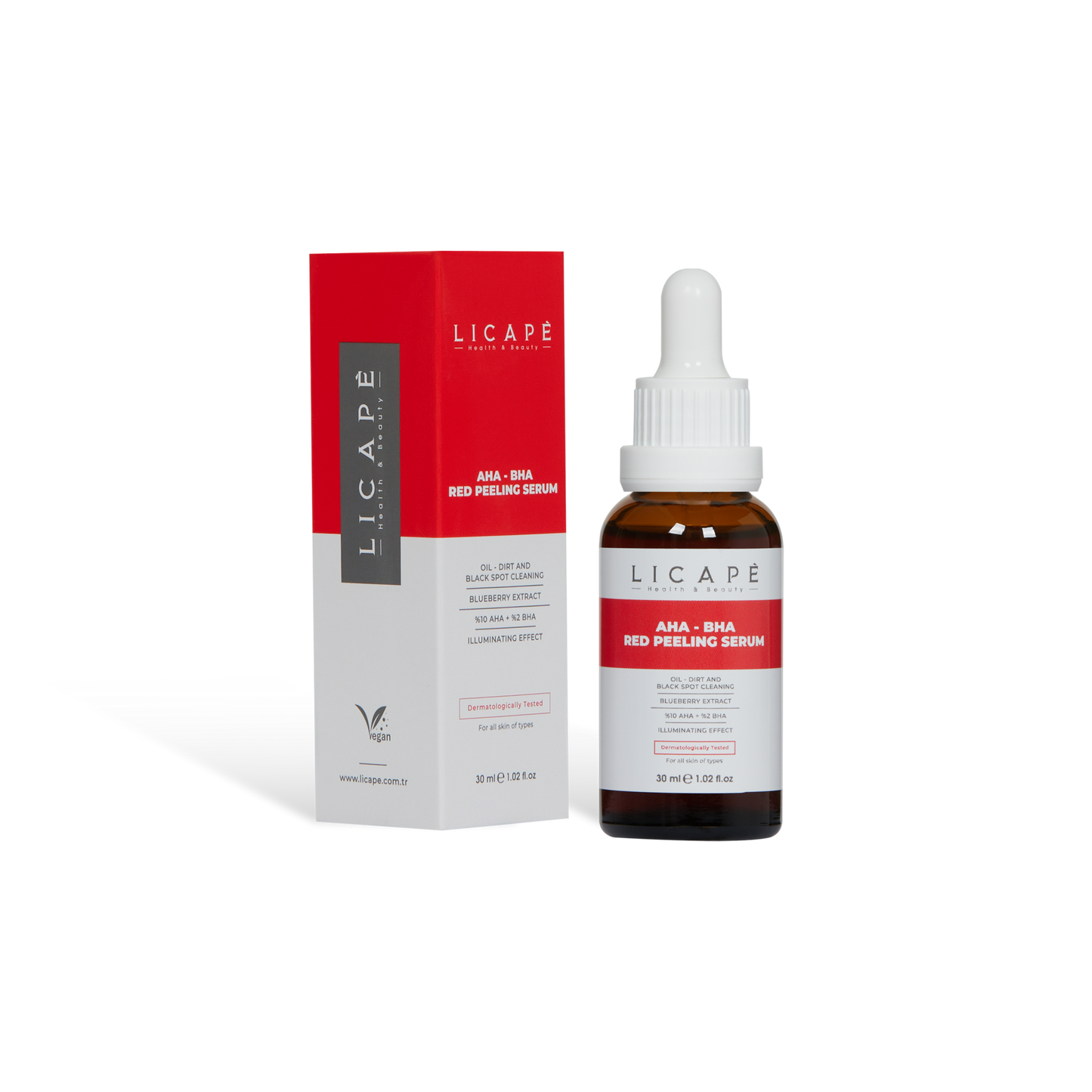 Cilt Canlandırıcı %10 Aha - %2 Bha Red Peeling Serum