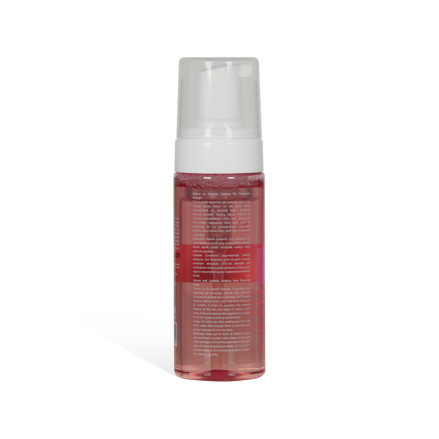 Sakura And Centella Acitica Facial Cleansing Foam 150ml