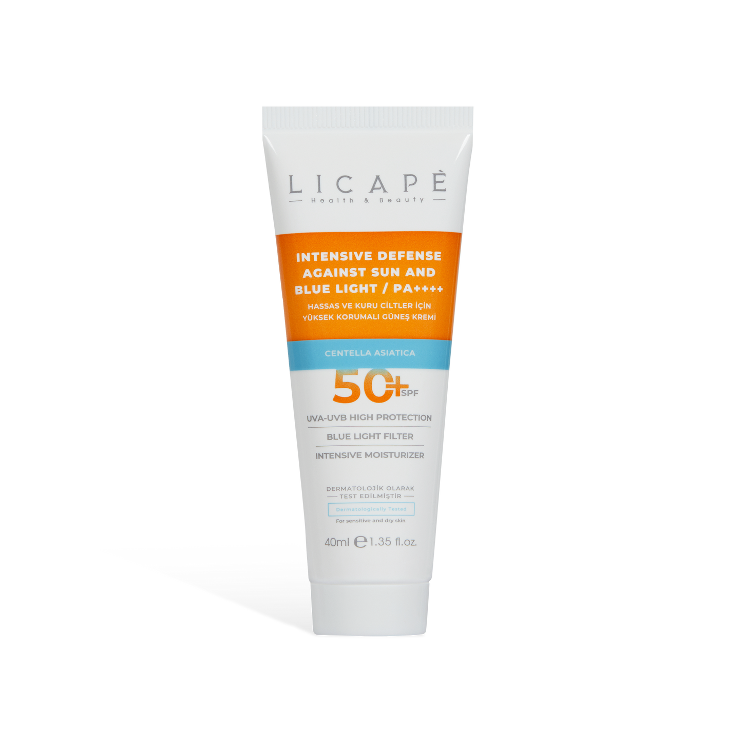 High Protection 50 Factor Sun Cream for Sensitive and Dry Skin 40ml