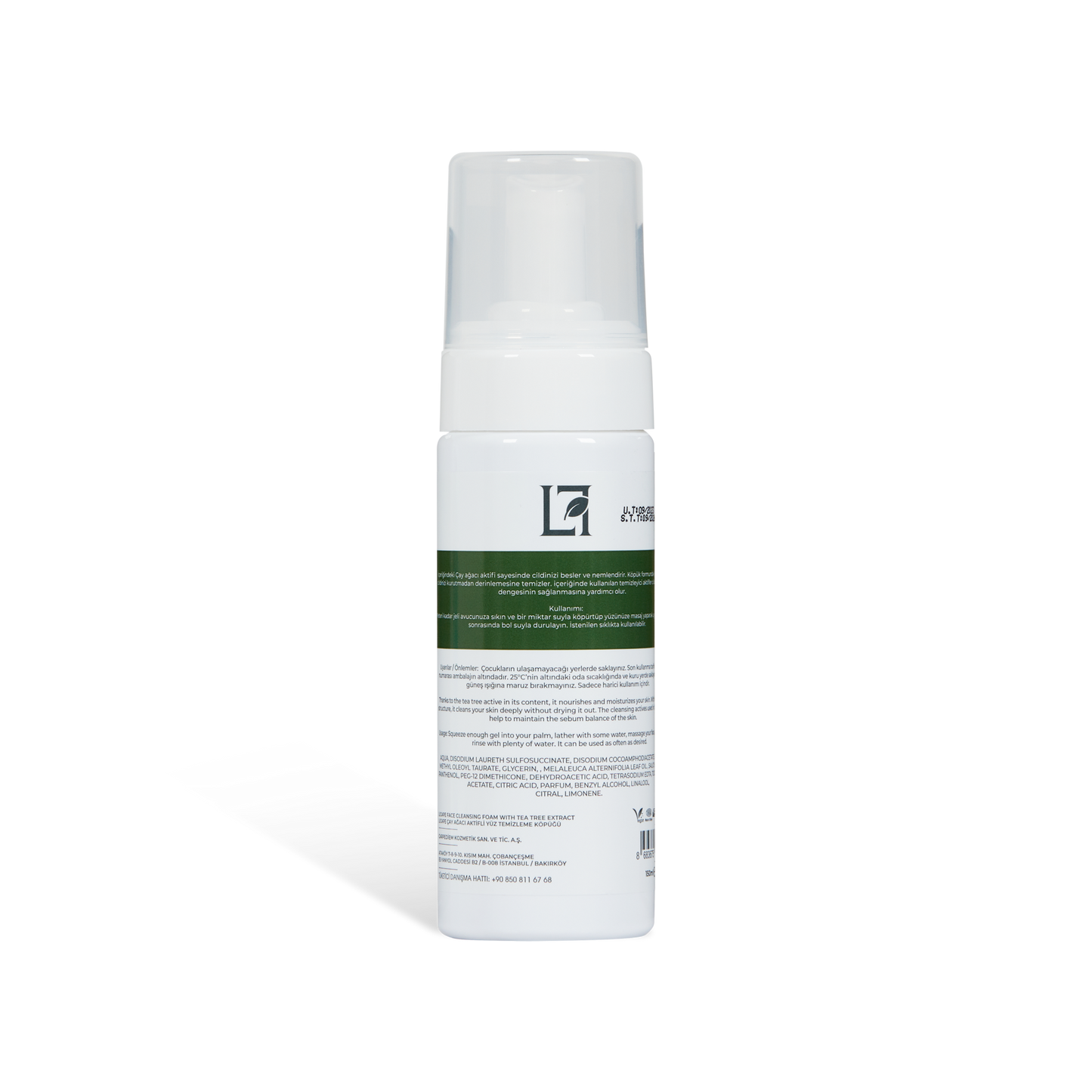 Tea Tree Active Facial Cleansing Foam 150ml