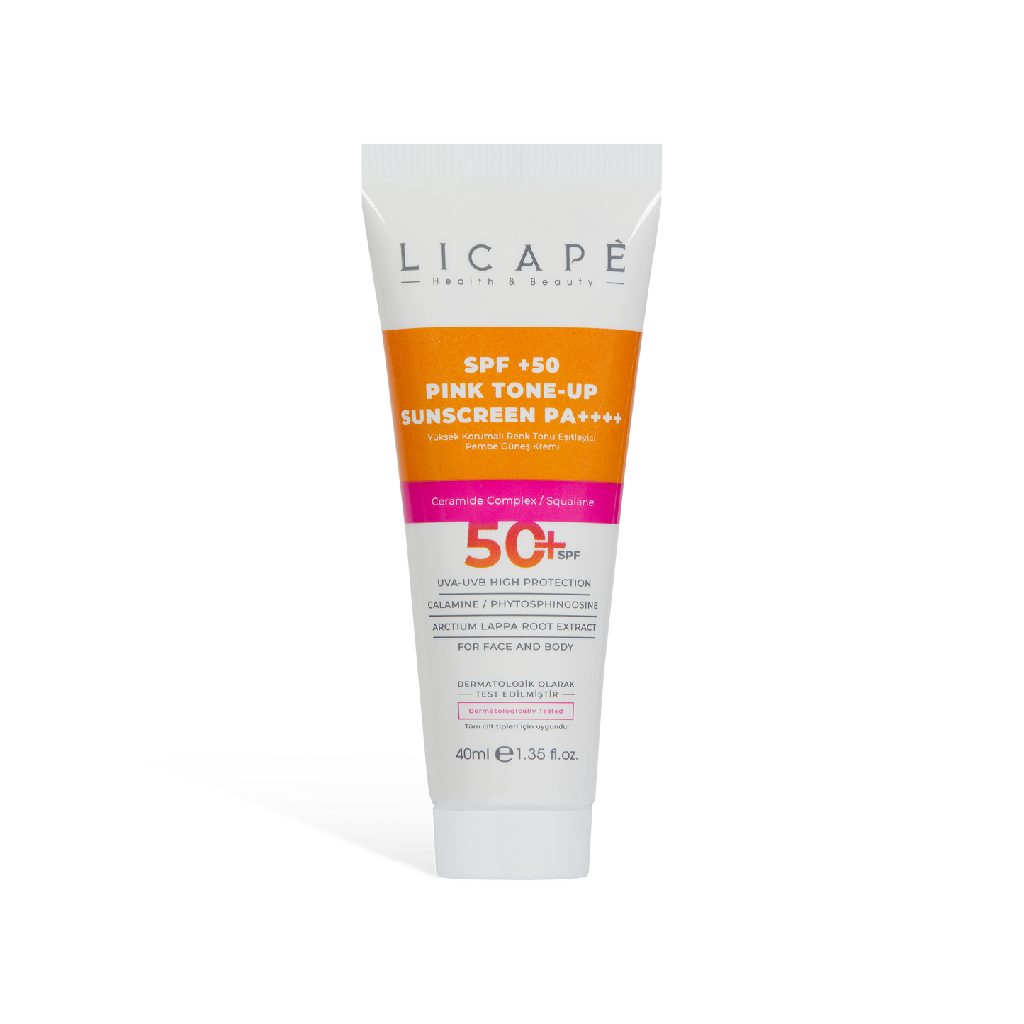 High Protection Color Tone Equalizer Pink - Pink Sun Cream 40 ml