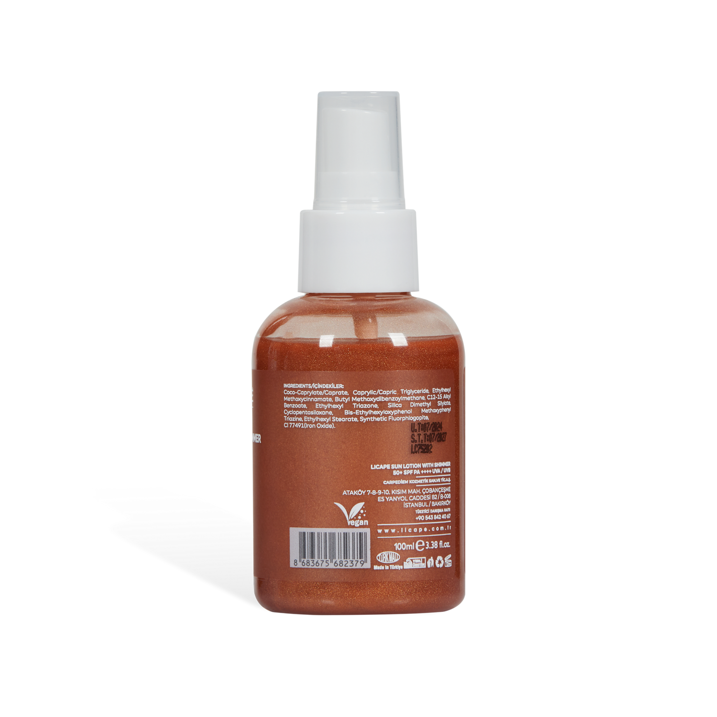 High Protection Water Resistant Shining +50 Factor Sun Cream 100ml