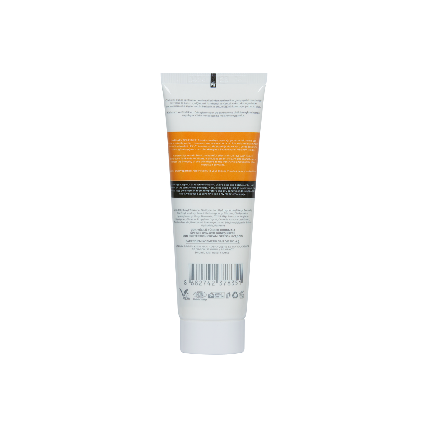 Versatile High Protection Spf +50 Factor Uva - Uvb Sun Cream