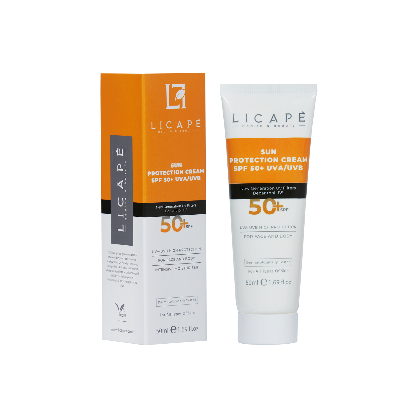 Versatile High Protection Spf +50 Factor Uva - Uvb Sun Cream