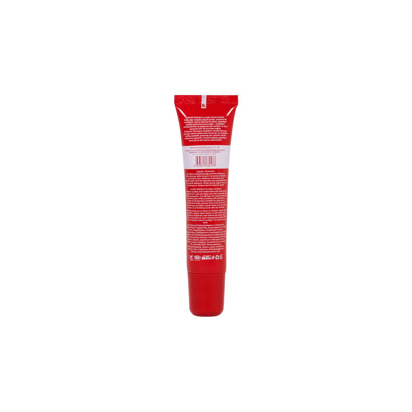 SPF 30 Protective and Moisturizing Lip Balm | Colorless