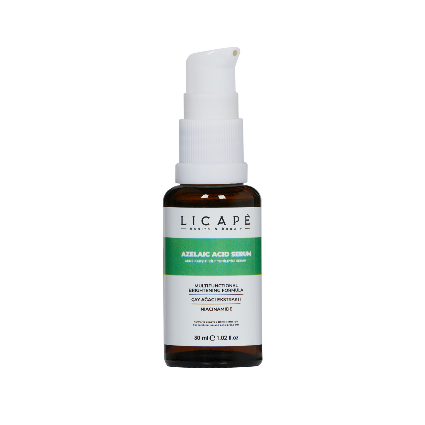 Yağlı ve Akneli Ciltler İçin Azelaic Acid Cilt Serumu 30ml