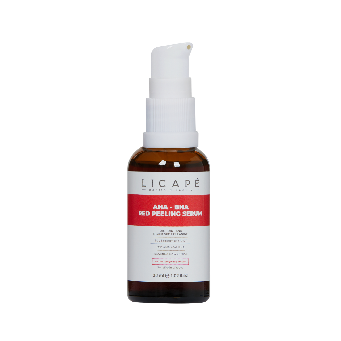 Skin Revitalizer 10% Aha - 2% Bha Red Peeling Serum