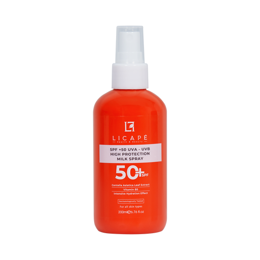 Spf 50 Faktör Uva - Uvb Güneş Koruyucu Sprey Süt 200ml